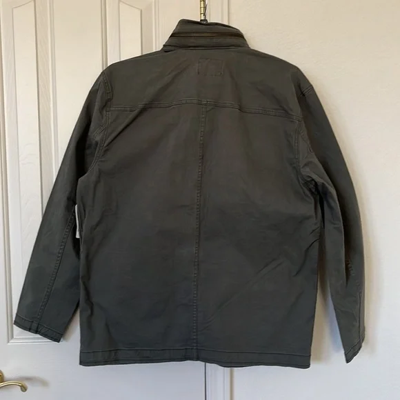 Mens Field Jacket, Stretch, Stow Away Hood - Picture 6 of 16